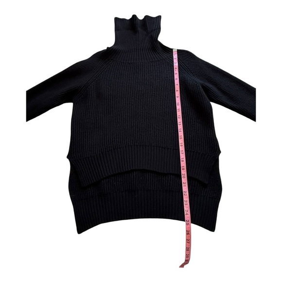Wilfred Free Black Merino Wool Turtleneck Sweater - Size Medium - Picture 11 of 13
